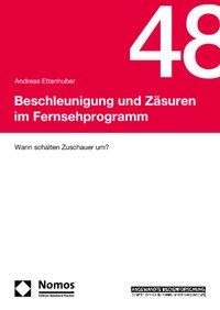 Produktbild: Beschleunigung und Z&auml;suren im Fernsehprogramm