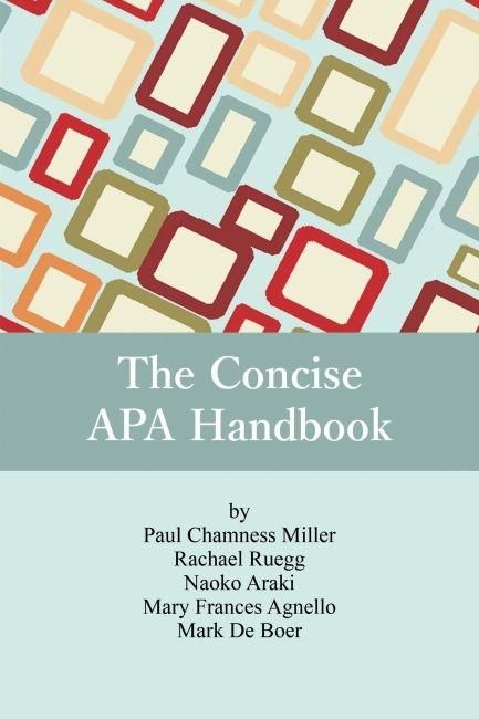 Produktbild: Concise APA Handbook