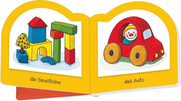 Produktbild: Kiefmann, E: Miniwelt: Kleines Mitnehm-Buch. Spielsachen