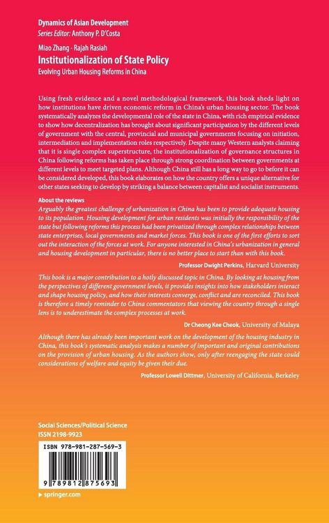 Produktbild: Institutionalization of State Policy