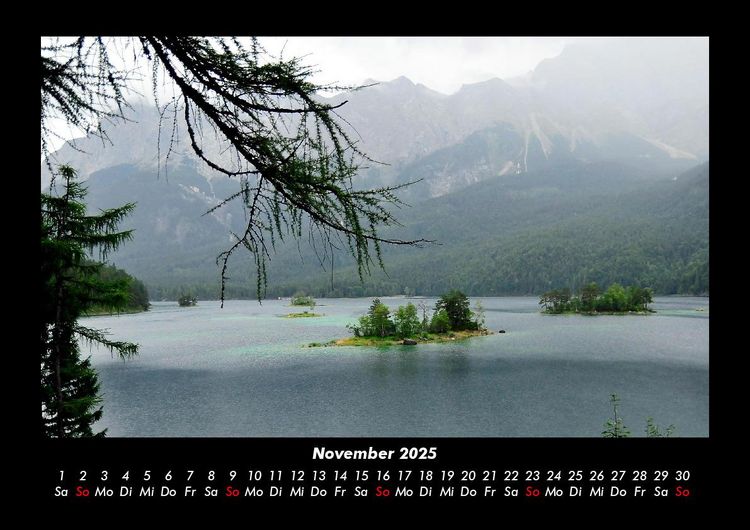 Produktbild: Seeblick 2025 Fotokalender DIN A3