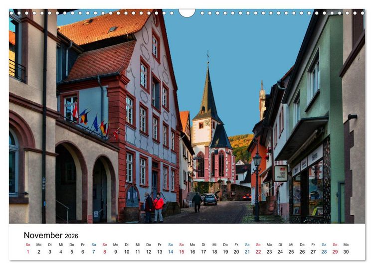 Produktbild: Odenwald - Impressionen (Wandkalender 2026 DIN A3 quer), CALVENDO Monatskalender