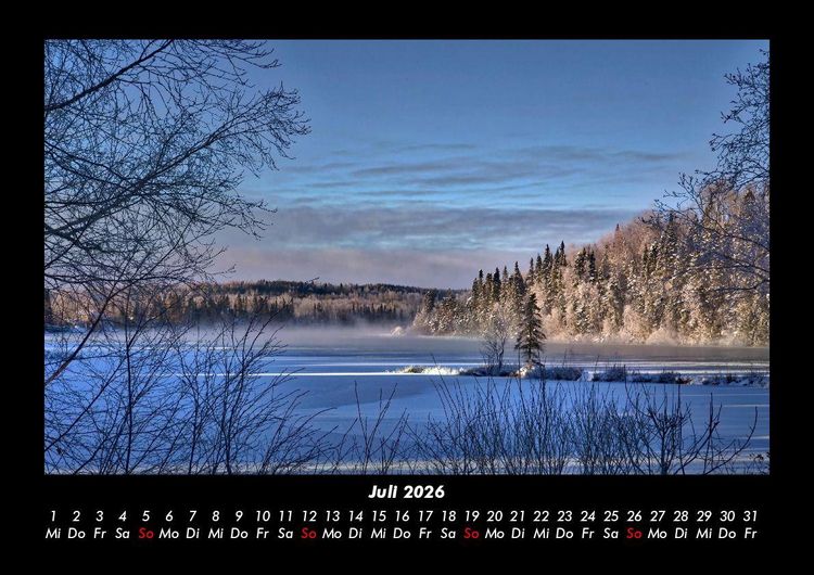 Produktbild: Landschaftskalender 2026 Fotokalender DIN A3