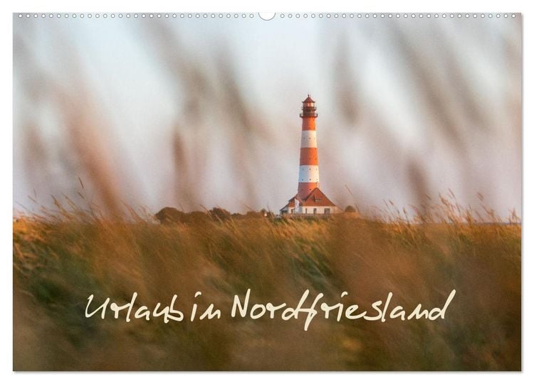 Produktbild: Urlaub in Nordfriesland (Wandkalender 2026 DIN A2 quer), CALVENDO Monatskalender