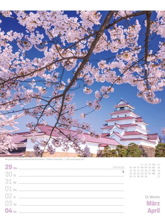 Produktbild: Japan Wochenplaner Kalender 2027 | Das Land der aufgehenden Sonne