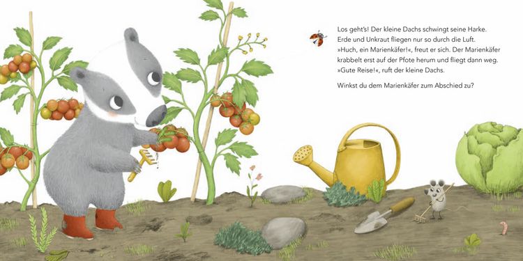 Produktbild: "Ich hab dich lieb", sagt der kleine Dachs