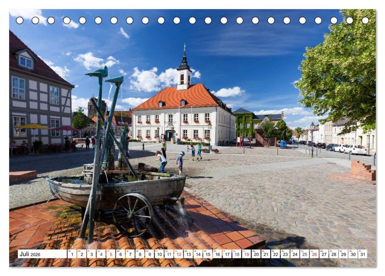 Produktbild: Die Uckermark - Eine Reise durch die Toskana des Nordens (Tischkalender 2026 DIN A5 quer), CALVENDO Monatskalender