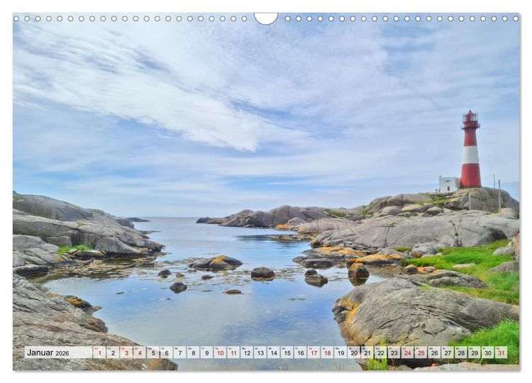 Produktbild: Norwegen erkunden mit dem Wohnmobil (Wandkalender 2026 DIN A3 quer), CALVENDO Monatskalender