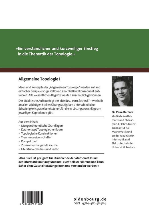 Produktbild: Allgemeine Topologie I