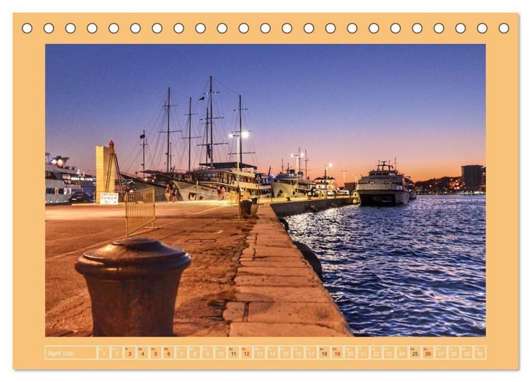 Produktbild: SPLIT Kroatien - Dalmatien (Tischkalender 2026 DIN A5 quer), CALVENDO Monatskalender