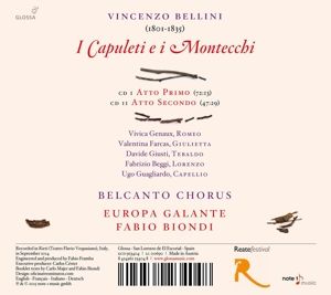 Produktbild: Bellini/I capuleti E I Montecchi