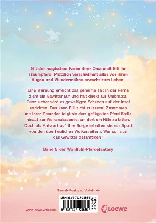 Produktbild: Wunderm&auml;hne (Band 5) - Die geheimnisvollen Wolkenpferde