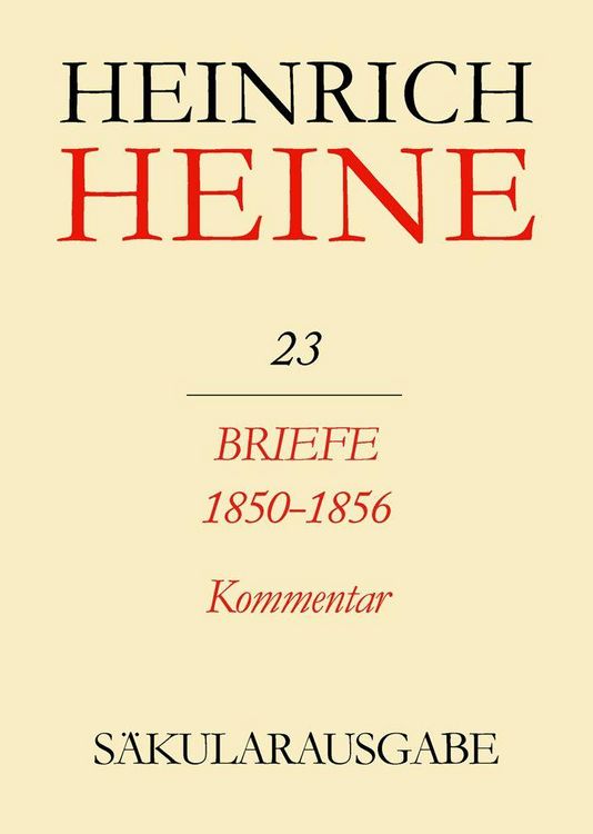 Produktbild: Briefe 1850-1856. Kommentar