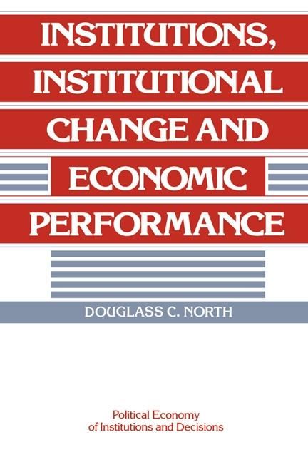 Produktbild: Institutions, Institutional Change and Economic Performance