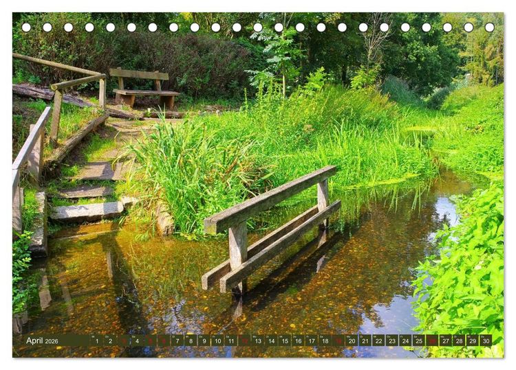 Produktbild: Bad Bodenteich - Kurort in der L&uuml;neburger Heide (Tischkalender 2026 DIN A5 quer), CALVENDO Monatskalender