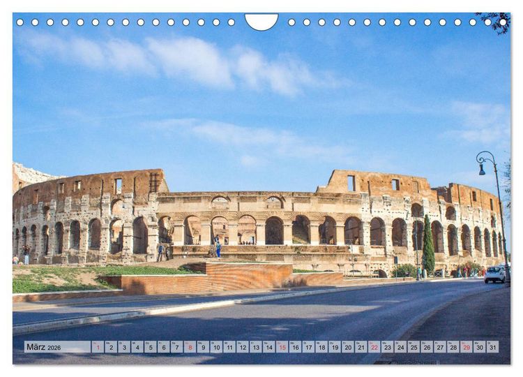 Produktbild: Altes Rom - Impressionen (Wandkalender 2026 DIN A4 quer), CALVENDO Monatskalender