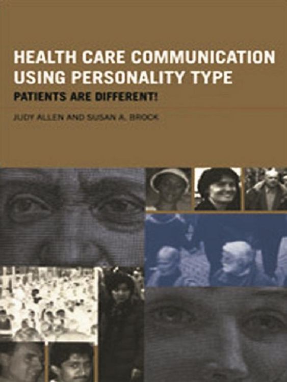 Produktbild: Health Care Communication Using Personality Type