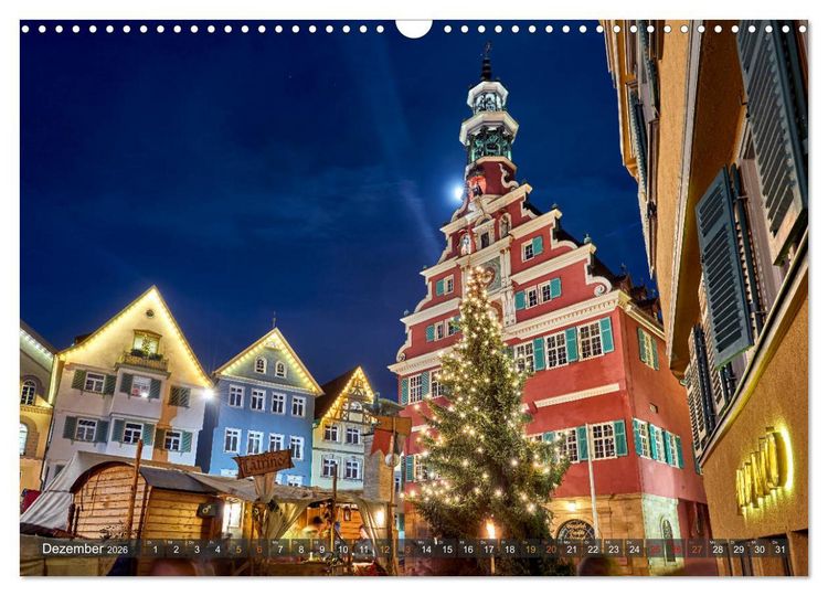 Produktbild: Esslingen am Neckar. Ein- und Ausblicke von Andreas Voigt (Wandkalender 2026 DIN A3 quer), CALVENDO Monatskalender