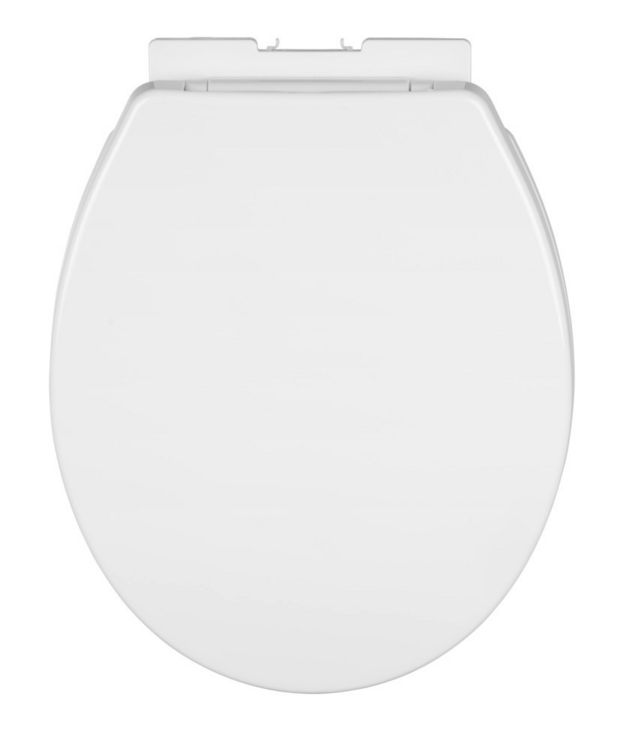 Produktbild: WC-Sitz Mod. Luri, wei&szlig;, Thermoplast, 35.5x43 cm, mit Easy-Close Absenkautomatik