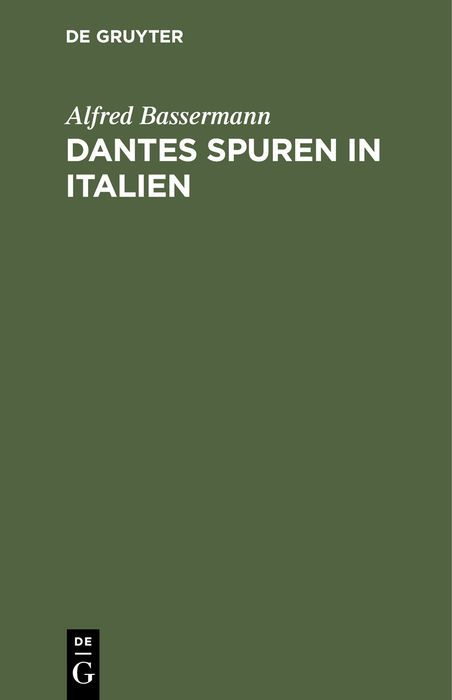 Produktbild: Dantes Spuren in Italien