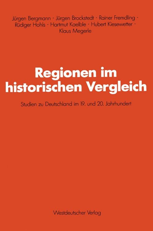 Produktbild: Regionen im historischen Vergleich