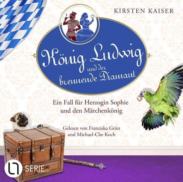 Produktbild: K&ouml;nig Ludwig und der brennende Diamant - Neuschwanstein-Krimi - Ein Fall f&uuml;r Herzogin Sophie und den M&auml;rchenk&ouml;nig, Teil 4