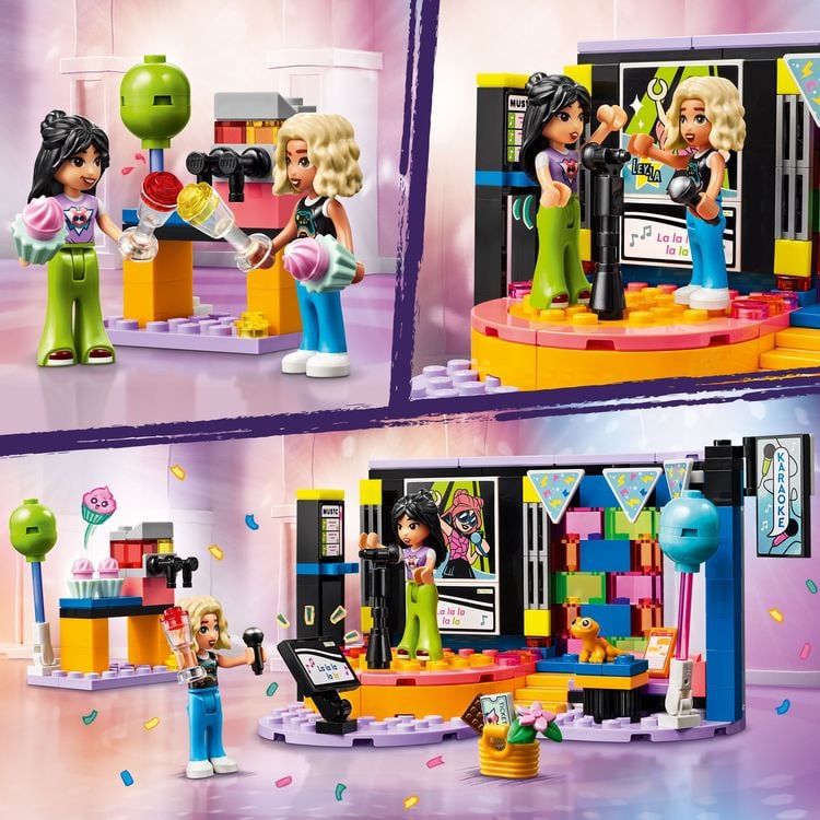Produktbild: LEGO Friends 42610 Karaoke-Party, Musik-Spielzeug für Mädchen und Jungen