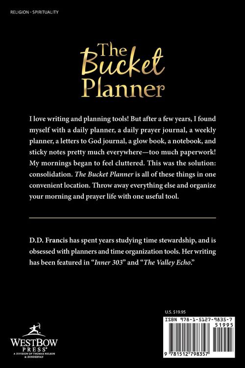 Produktbild: The Bucket Planner