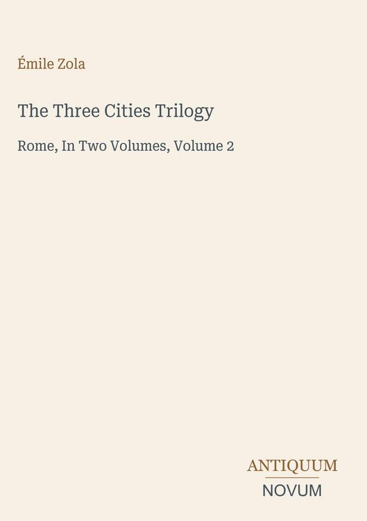 Produktbild: The Three Cities Trilogy