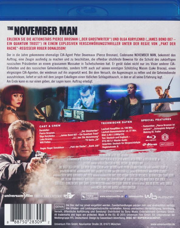 Produktbild: The November Man