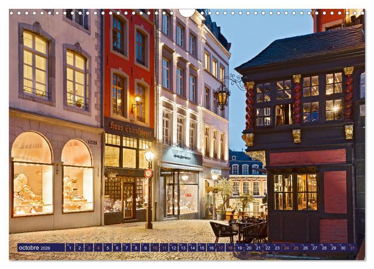 Produktbild: AIX-LA-CHAPELLE Ville imp&eacute;riale (Calendrier mural 2026 DIN A3 vertical), CALVENDO calendrier mensuel