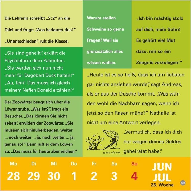 Produktbild: Witze f&uuml;rs Klo Kalender 2027