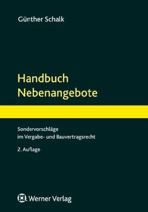Produktbild: Handbuch Nebenangebote