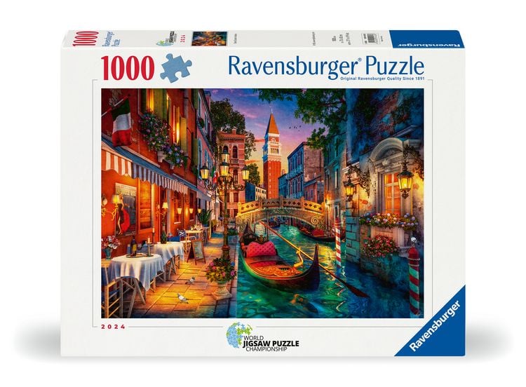 Produktbild: Erwachsenenpuzzle 1000 Teile - Kanalrundfahrt in Venedig