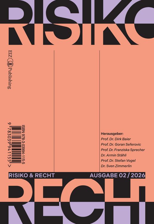 Produktbild: Risiko & Recht 02/2026