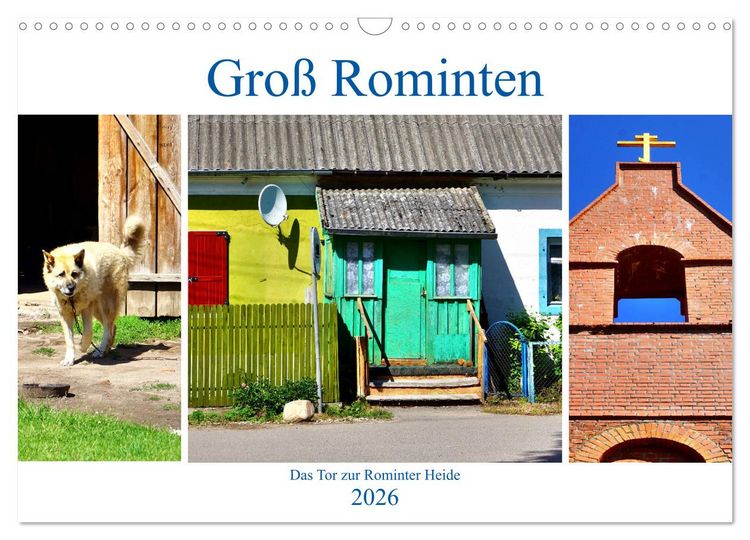 Produktbild: Gro&szlig; Rominten - Das Tor zur Rominter Heide (Wandkalender 2026 DIN A3 quer), CALVENDO Monatskalender