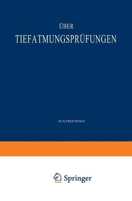 Produktbild: &Uuml;ber Tiefatmungspr&uuml;fungen