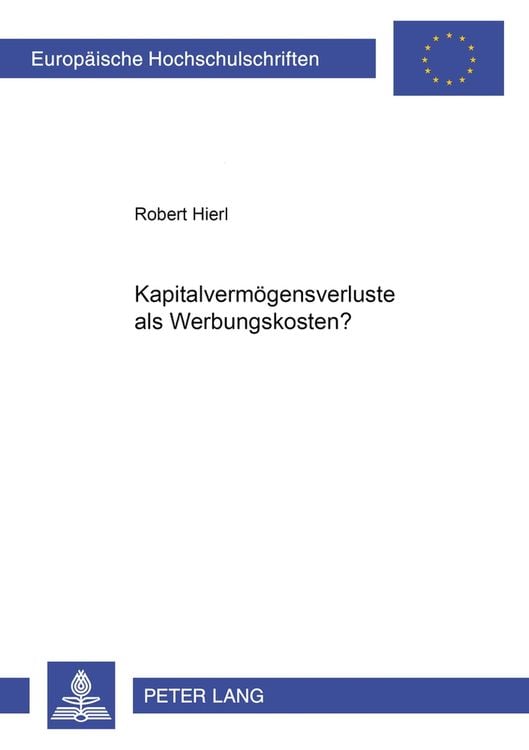 Bild vom Artikel Kapitalvermögensverluste als Werbungskosten? vom Autor Robert Hierl