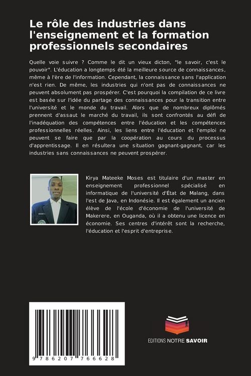 Produktbild: Le r&ocirc;le des industries dans l'enseignement et la formation professionnels secondaires