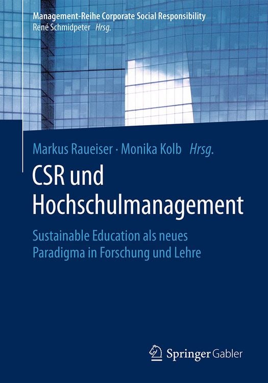 Produktbild: CSR und Hochschulmanagement