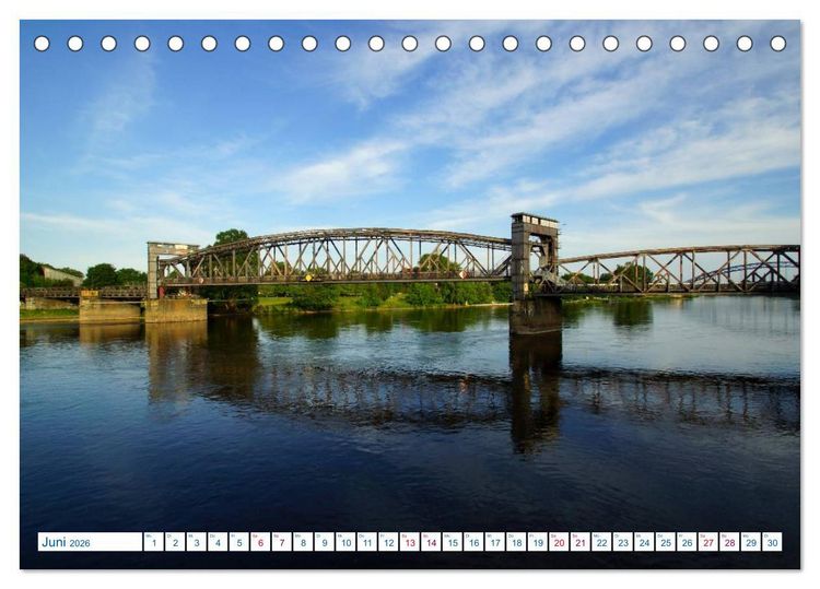 Produktbild: Magdeburg und Umgebung 2026 (Tischkalender 2026 DIN A5 quer), CALVENDO Monatskalender