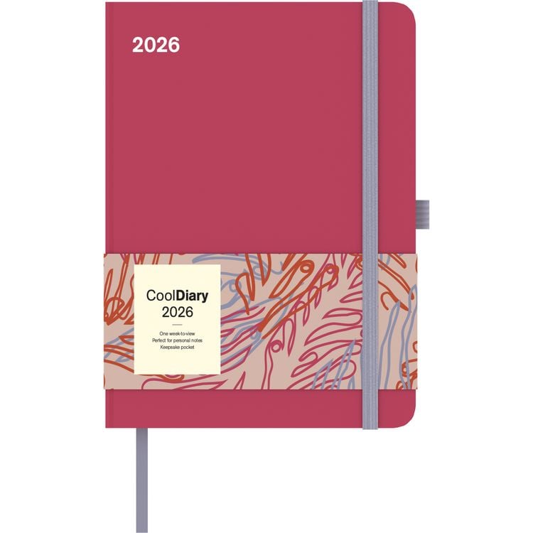 Produktbild: Sunset Coral 2026 - Diary - Buchkalender - Taschenkalender - 16x22