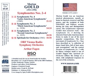 Produktbild: Symphonettes 2-4/Spirituals for Orchestra