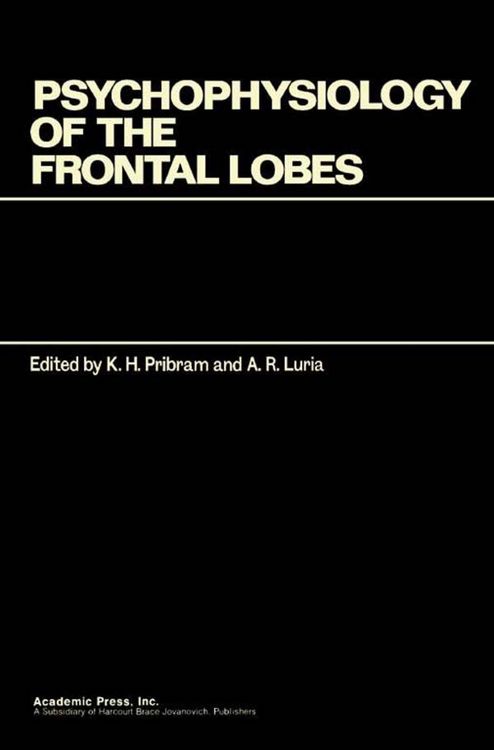 Produktbild: Psychophysiology of the Frontal Lobes