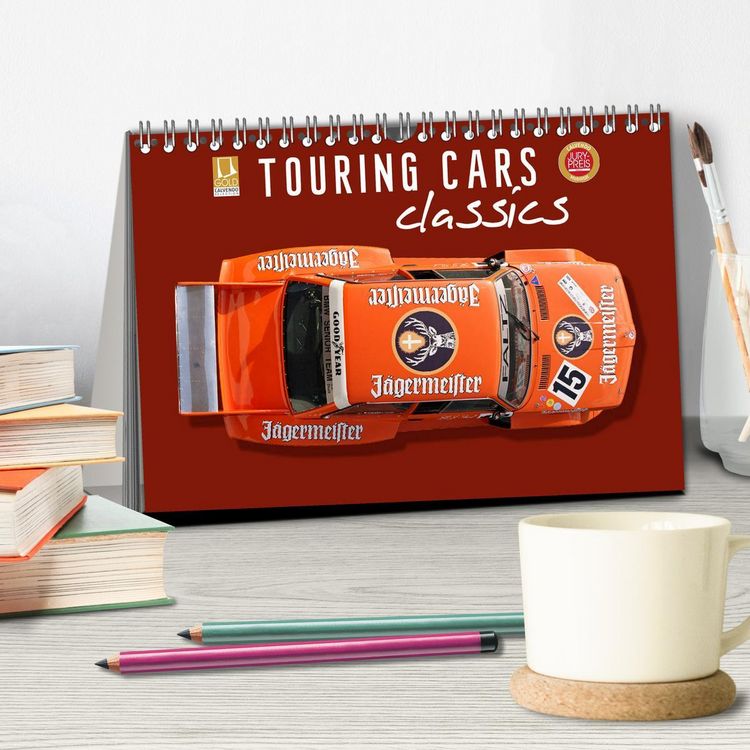 Produktbild: Tourenwagen Classics (Tischkalender 2026 DIN A5 quer), CALVENDO Monatskalender