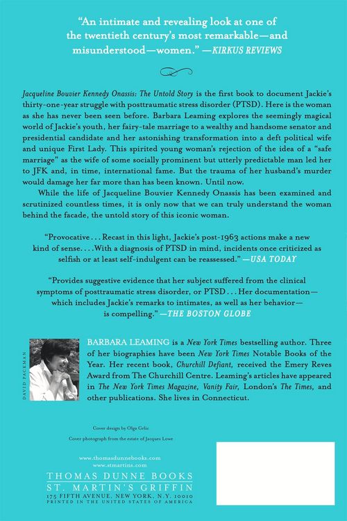Produktbild: Jacqueline Bouvier Kennedy Onassis: The Untold Story