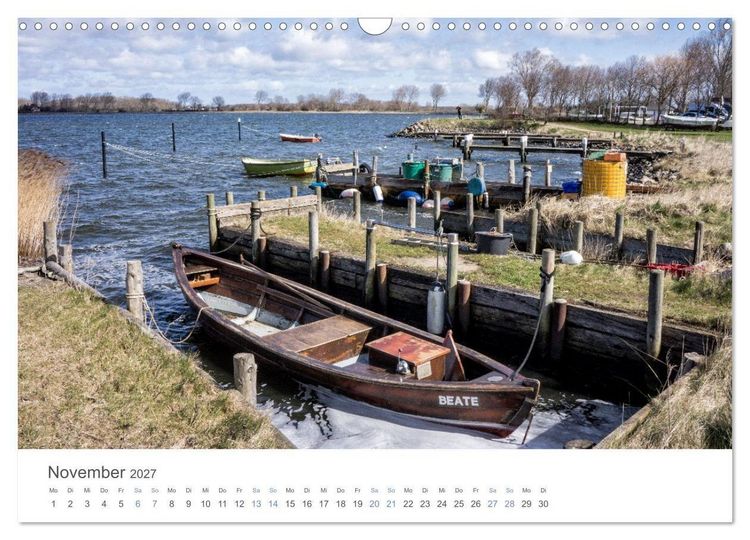 Produktbild: Fischereih&auml;fen an der Ostseek&uuml;ste (Wandkalender 2027 DIN A3 quer), CALVENDO Monatskalender