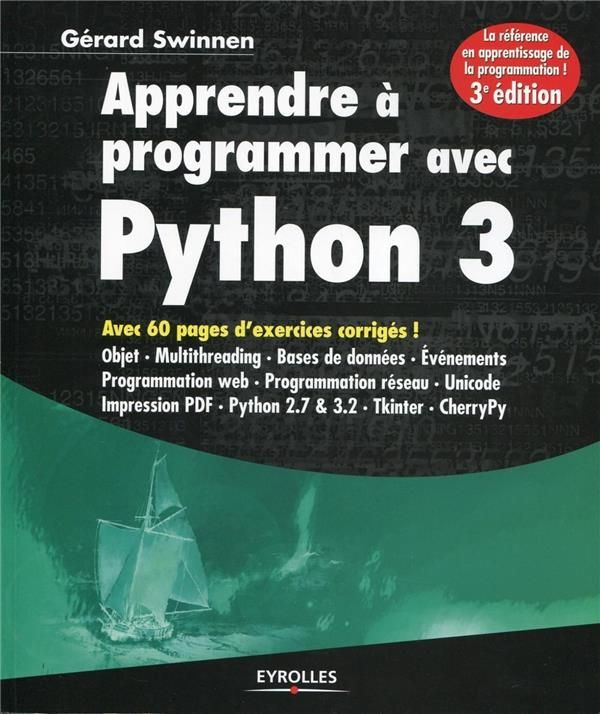 Produktbild: Apprendre a programmer avec python