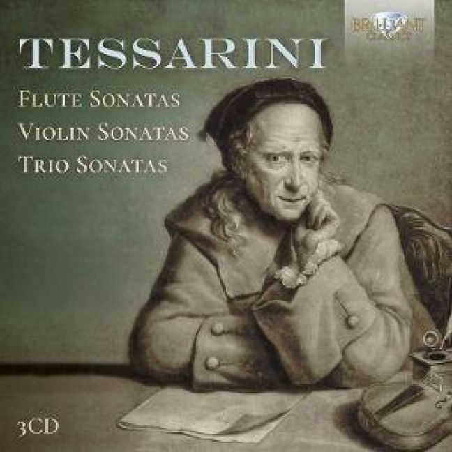 Produktbild: Tessarini:Flute Sonatas,Violin Sonatas & Trio Son