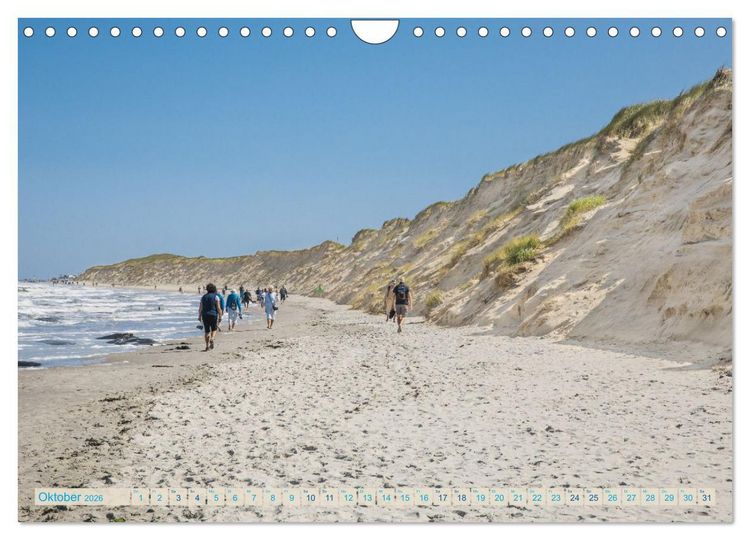 Produktbild: Nordsee Insel Norderney (Wandkalender 2026 DIN A4 quer), CALVENDO Monatskalender
